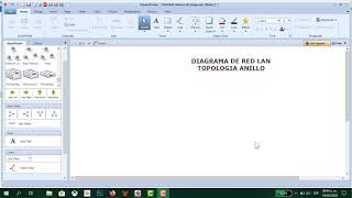 Diagrama de Red Topología Anillo y Estrella [upl. by Thisbe]
