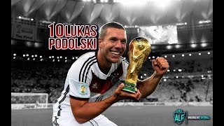 Lukas Podolski  10  Goals and Skills ●  HD [upl. by Naara]