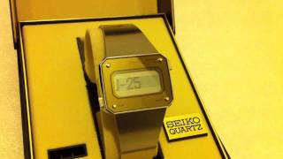 SEIKO D031401H DOTMATRIX DISPLAY SYSTEM [upl. by Mahala430]