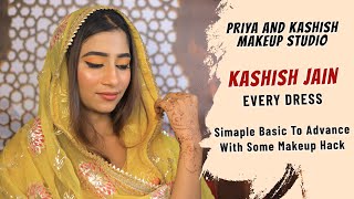 Everyday Look with KRYLON BASE  MAKEUP TUTORIAL FOR BEGINNERS  Step By Step  pkmakeupstudio [upl. by Aborn]