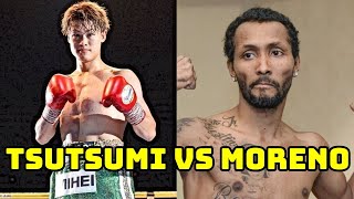 HAYATO TSUTSUMI 堤 駿斗VS ANSELMO MORENO AN INTERESTING FEATHERWEIGHT CROSSROADS FIGHT [upl. by Price968]