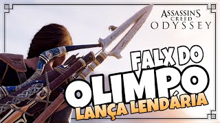 Assassins Creed Odyssey  Falx do Olimpo Lança Lendária  Localização [upl. by Allenad]