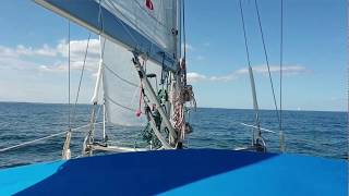 Yachtsport 9 Von Büdelsdorf nach Damp  Ohlson 88  100719  Full HD [upl. by Sower]