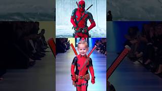 Marvel Characters Bye Bye Deadpool deadpool fashion cutebaby [upl. by Nydroj]