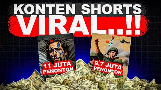 KONTEN SHORTS VIRAL Gampang Buatnya Cocok Buat Pemula  Ide Konten Youtube 2024 [upl. by Nyvar]