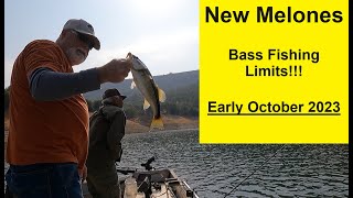 New Melones Bass Fishing  October 2023 [upl. by Akinam145]