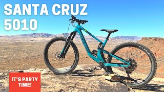 2021 Santa Cruz 5010 Test Ride amp Review [upl. by Klemens]