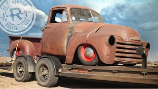 Rescued 1952 Chevy 3100 On Air Ride  Barn Find Project Truck Found  RESTORED [upl. by Imotas]