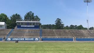 Armuchee Indians  H A Lindsey Stadium  Namon Weisman Field  Armuchee High School  Rome GA [upl. by Bamby]