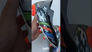 Adidas Soccer Cleats Custom Metalic paint by Hevelarte adidas painting art soccer cleats best [upl. by Lorene568]