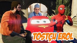 Tostçu Erol Atom Tostu ile Recep İvedik ve Örümceği Hastanelik Etti GTA 5 Gerçek Hayat [upl. by Alvord835]