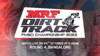 MRF DIRT TRACK FMSCI NATIONAL CHAMPIONSHIP2023 ROUND04 BANGALORE [upl. by Eikcaj]