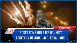 🔴Puluhan Roket dari Gaza Bombardir Israel Kota Ashkelon Seketika Berubah jadi Kota Hantu [upl. by Avehs]