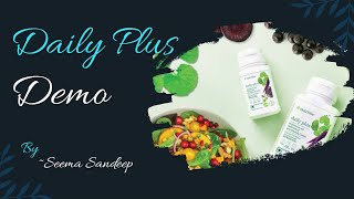 NUTRILITE DAILY PLUS DEMO [upl. by Scrivens]