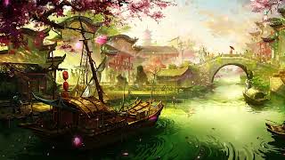 Relaxing With Chinese Bamboo Flute Pipa Guzheng ♥️ Instrumental Music Collection ♥️ 伝統的なフルート音楽 [upl. by Ripleigh]