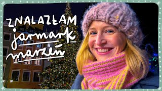 Vlogmas Spacer na jarmark świąteczny 🎄 zrobiłam swój pierwszy sweter na drutach 🧶  Jola Szymańska [upl. by Eladroc]