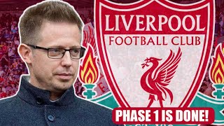 PHASE 1 COMPLETE AS MICHAEL EDWARDS RETURNS TO LIVERPOOL  DONE DEAL [upl. by Karita]