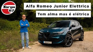 Alfa Romeo Junior Elettrica Tem Alma mas é elétrica [upl. by Ordep]