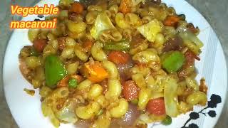 vegetable macaroni recipeMacaroni ki recipe macaroni kese bnayen [upl. by Thorncombe]