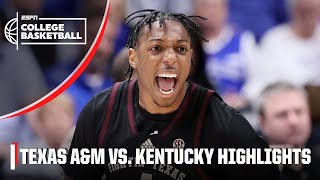 SEC Tournament Quarterfinals Texas AampM vs Kentucky Wildcats  Full Game Highlights [upl. by Mayyahk]