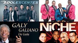 LA SALSA QUE HIZO HISTORIA MIX  NICHEGUAYACAN ADOLESENTES  GALY GALIANO [upl. by Florry]