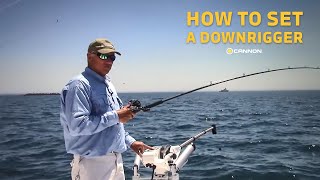 How to Set a Downrigger [upl. by Senga]