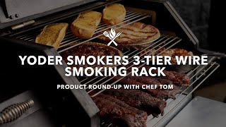 Yoder Smokers 3Tier Rack For The YS640 and YS480 Pellet Grills [upl. by Hasheem54]