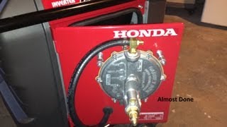 Honda EU3000is conversion to trifuel source [upl. by Seiden10]