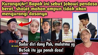 Jgn emosian gitu Pak aku khawatir nanti kamu kena str Ok3 rileks aja dong Jokowi the best [upl. by Notreve955]