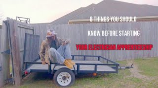 8 Things You Should Know before starting your Electrician Apprenticeship  Day in the life Vlog [upl. by Nnaytsirk]