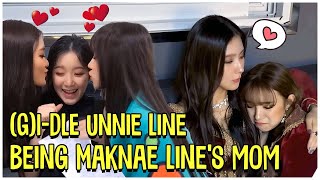 GIDLE Unnie Line Being The Parents Of Maknae Line [upl. by Ramey240]