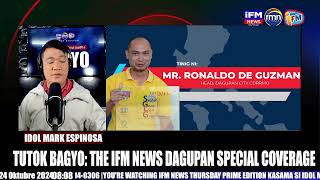 ALAMIN ANG LATEST SA ISINASAGAWANG OPERATIONS NG DAGUPAN CITY CDRRMO SA HAGUPIT NI KRISTINEPH [upl. by Becky]