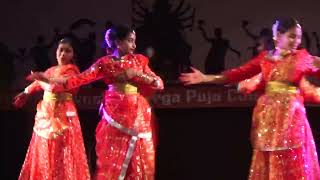 DANDIYA DANCE PERFOMANCE IN SARAD SHUBHECHCHHA SILVER JUBILEE CELEBRATIONS 2024 [upl. by Tenaej]