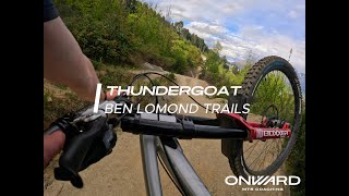 Track POV  OriginalThundergoat to Base  Ben Lomond Trails Queenstown MTB [upl. by Ahsenre]