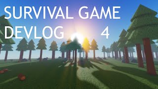 Roblox Survival Game  Devlog 4 [upl. by Euqinue]