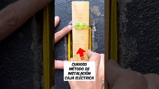 Instalación Precisa de Caja Eléctrica empotrada [upl. by Eniarol]