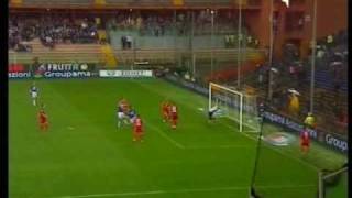 Highlights Sampdoria  Cagliari 33 Serie A 260409 [upl. by Nalyorf328]