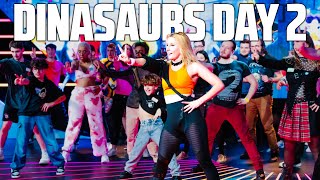 Dancing IRL with my community  DINASAURS DAY  2nd edition 💖 [upl. by Rivera]