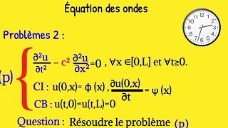 Équation des ondes  Méthode de séparation de variable [upl. by Chaney]