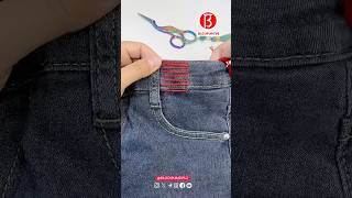 How to reduce the waist of pants [upl. by Karlotta]