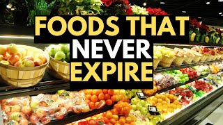 30 Foods To STOCKPILE That NEVER EXPIRE [upl. by Maible765]