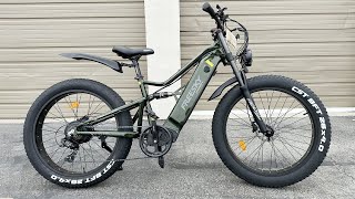 Freesky Swift Horse Electric Bike 1800W 48V 25Ah Battery Adult Electric Bike 26quot Fat Tire E Bike [upl. by Enyrehtac26]