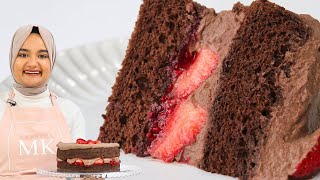 Ive been searching for this light airy CHOCOLATE SPONGE CAKE recipe for years [upl. by Laurena]