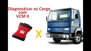 Scanner VCM2 para entrar nos Ford Cargo  NASSCAR Scanners [upl. by Yalc198]