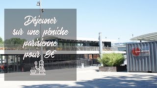 Resto U  Déjeuner sur une péniche pour 8 euros [upl. by Trueman27]