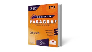 TYT Testmatik Deneme 14 Paragraf Çözümleri [upl. by Naniac]