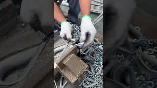 Anchor bolt assembling process shorts shortvideo viral [upl. by Innig267]