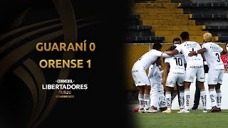 Guaraní vs Orense 01  RESUMEN  Fecha 2  CONMEBOL Libertadores Sub 20 [upl. by Eidde]