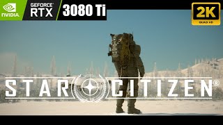 Star Citizen Planet Exploration Relaxing gameplay ULTRA GRAPHICS 2K  60 FPS [upl. by Ettezzus]