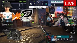 ZooMaa amp Asim Reacts OpTic Texas vs Florida Mutineers LIVE [upl. by Tneciv948]